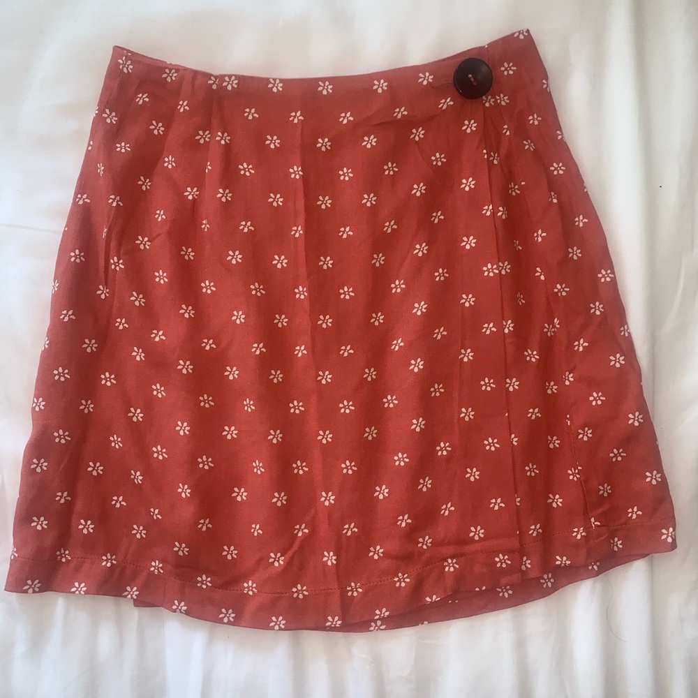 Oliviaceous Floral Skirt